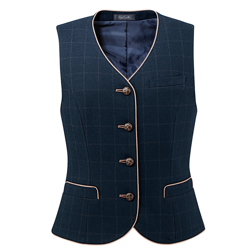 事務服 制服 pieds ピエ aitoz<BR>ベスト HCV3100 大きいサイズ17号