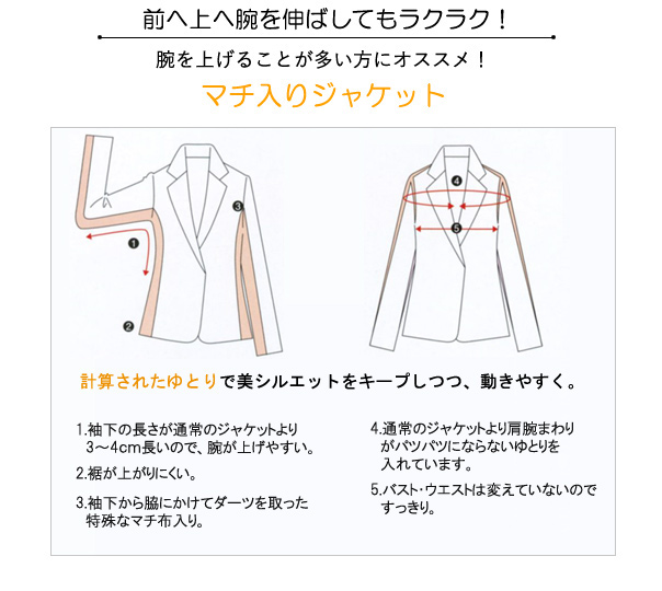 ジャケット ／ HCJ3500 ／ 事務服Pieds(ピエ)通販サイト